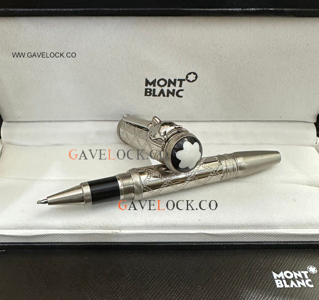 Stainless Steel Writers Edition Rudyard Kipling Replica Pen